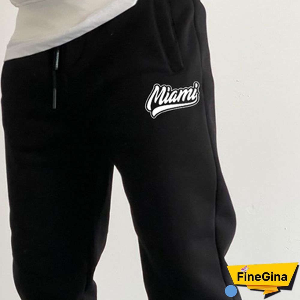 Miami Fleece Sweatpants