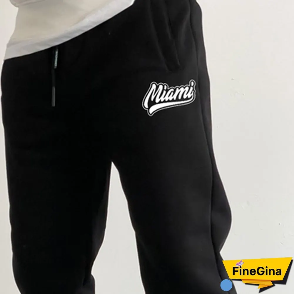 Miami Fleece Sweatpants