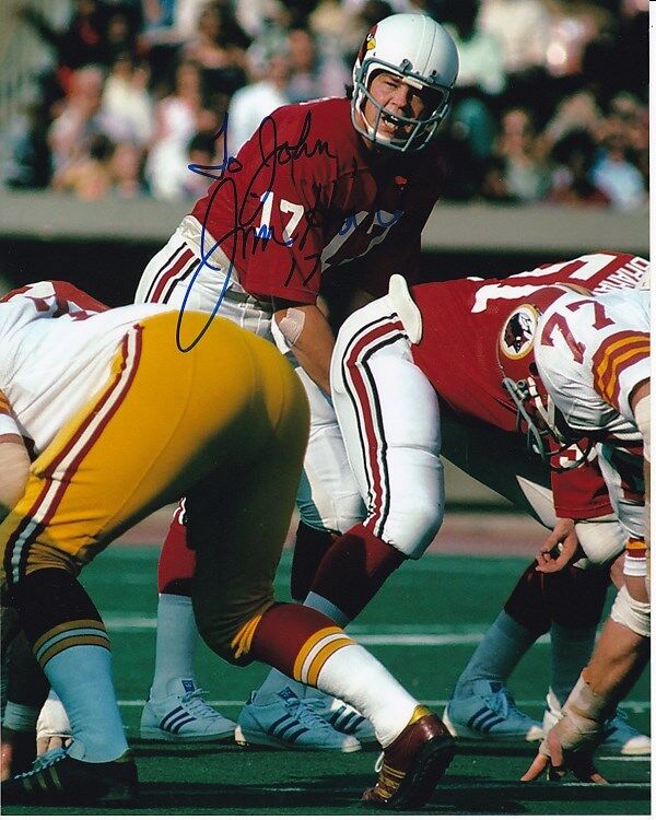 JIM HART Autographed Signed NFL ARIZONA CARDINALS Photo Poster paintinggraph - To John