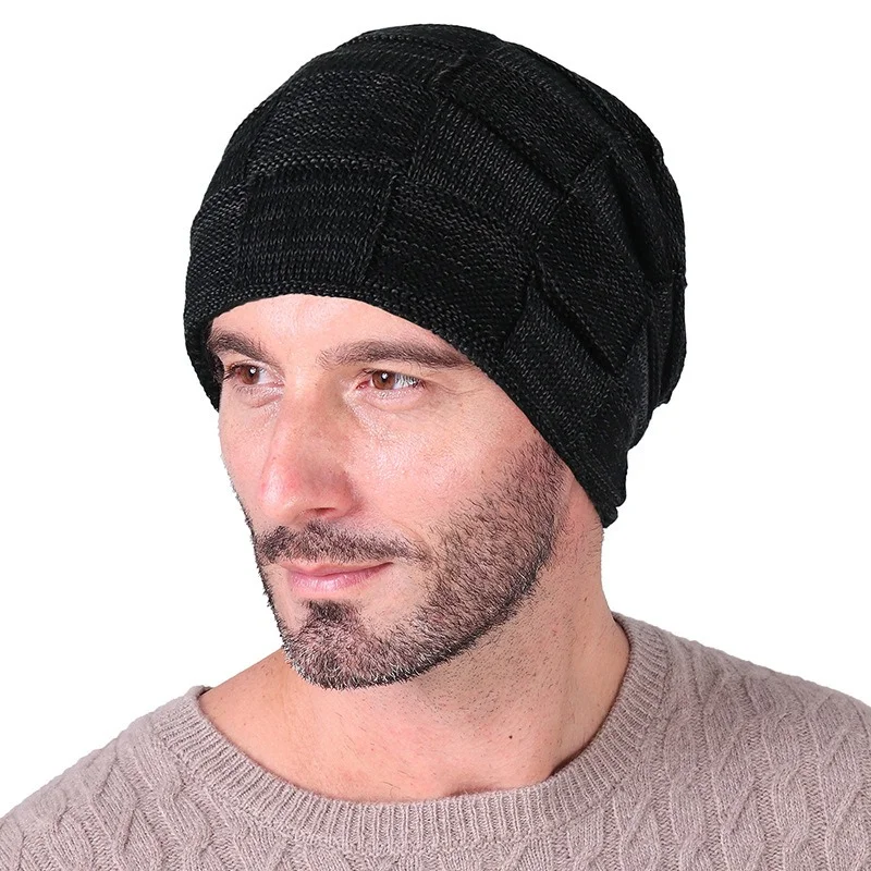 Men's Knitted Beanie Hat-inspireuse