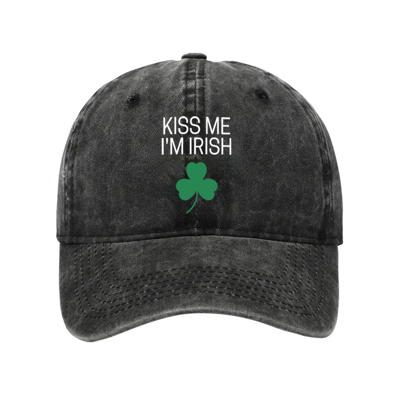 Comstylish St. Patrick's Day Gift Washed Cap