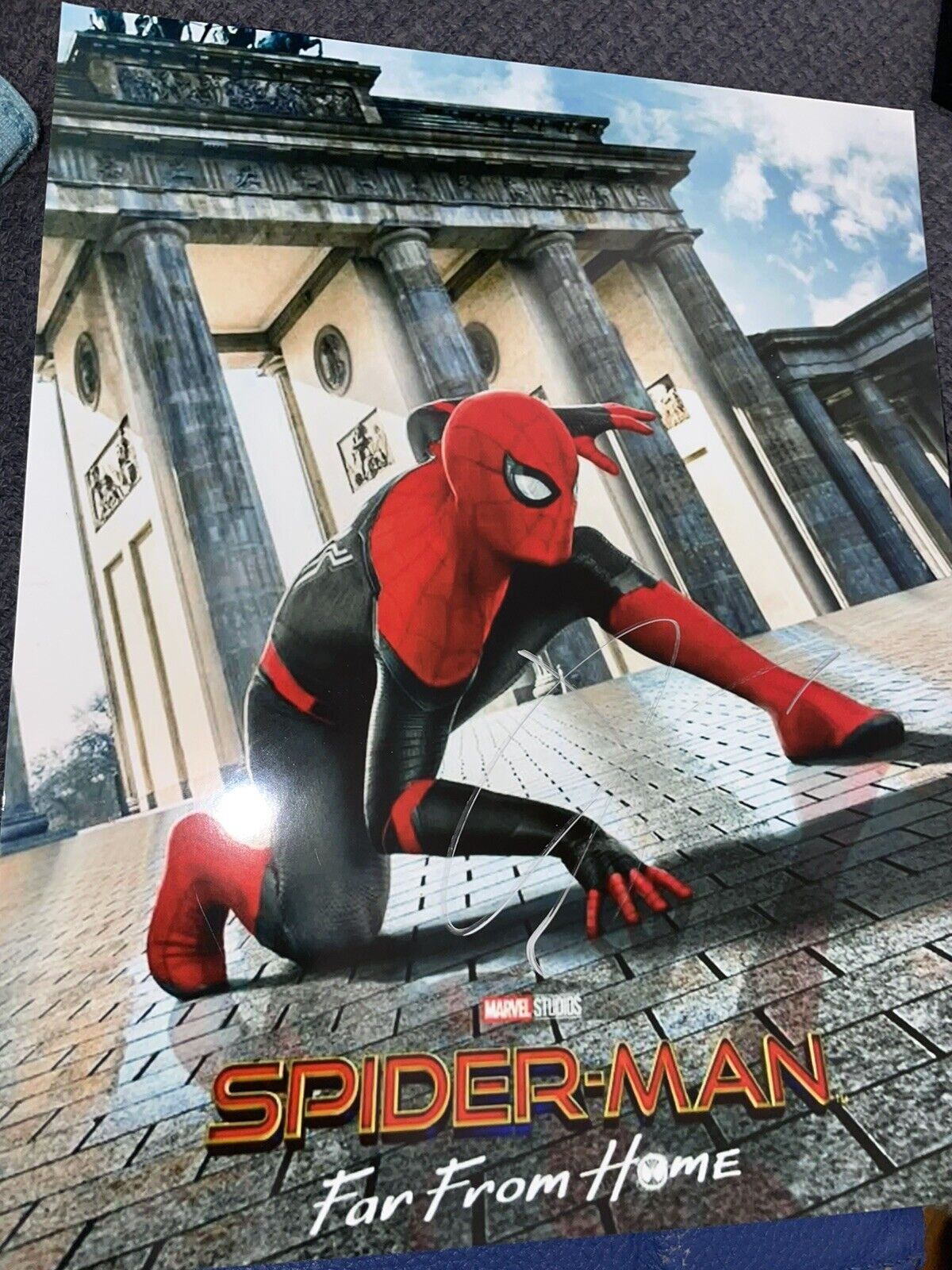 Jake Gyllenhaal Spider-Man Far From Home Signed Photo Poster painting Mysterio Marvel Comics