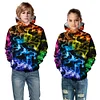 Kid Boy Girl Pullover Casual Loose Long Sleeve Hoodie