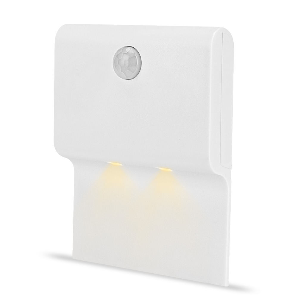 

LED Square PIR Motion Sensor Under Cabinet Closet-Night Light, 501 Original