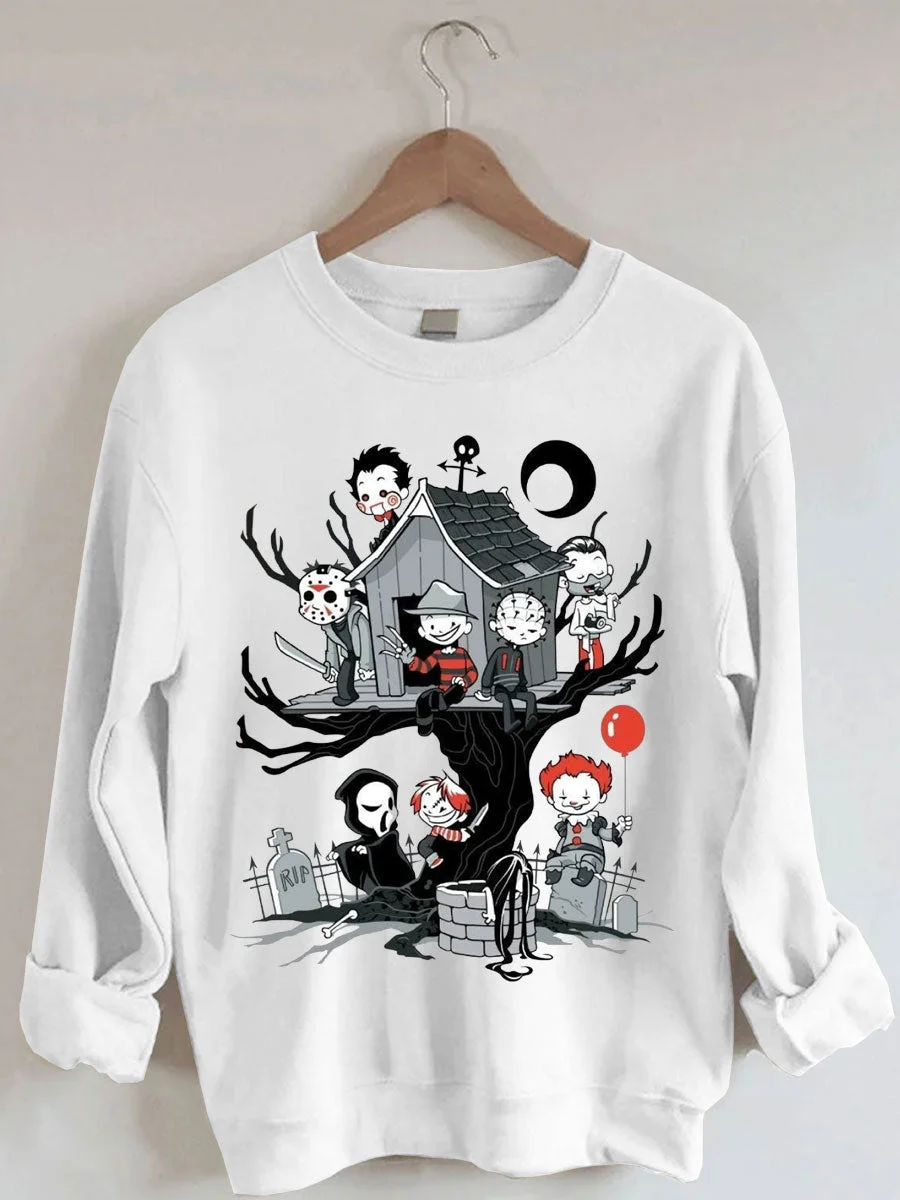 Horror Squad Treehouse Sweatshirt