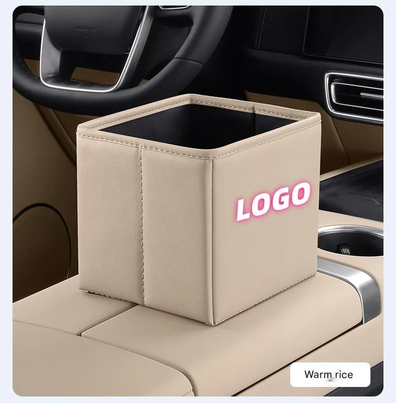 Car Leather Folding Storage Box