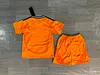 2024/2025 Real Madrid Y-3 Special Edition Orange Football Shirt 1:1 Thai Quality Kids Size