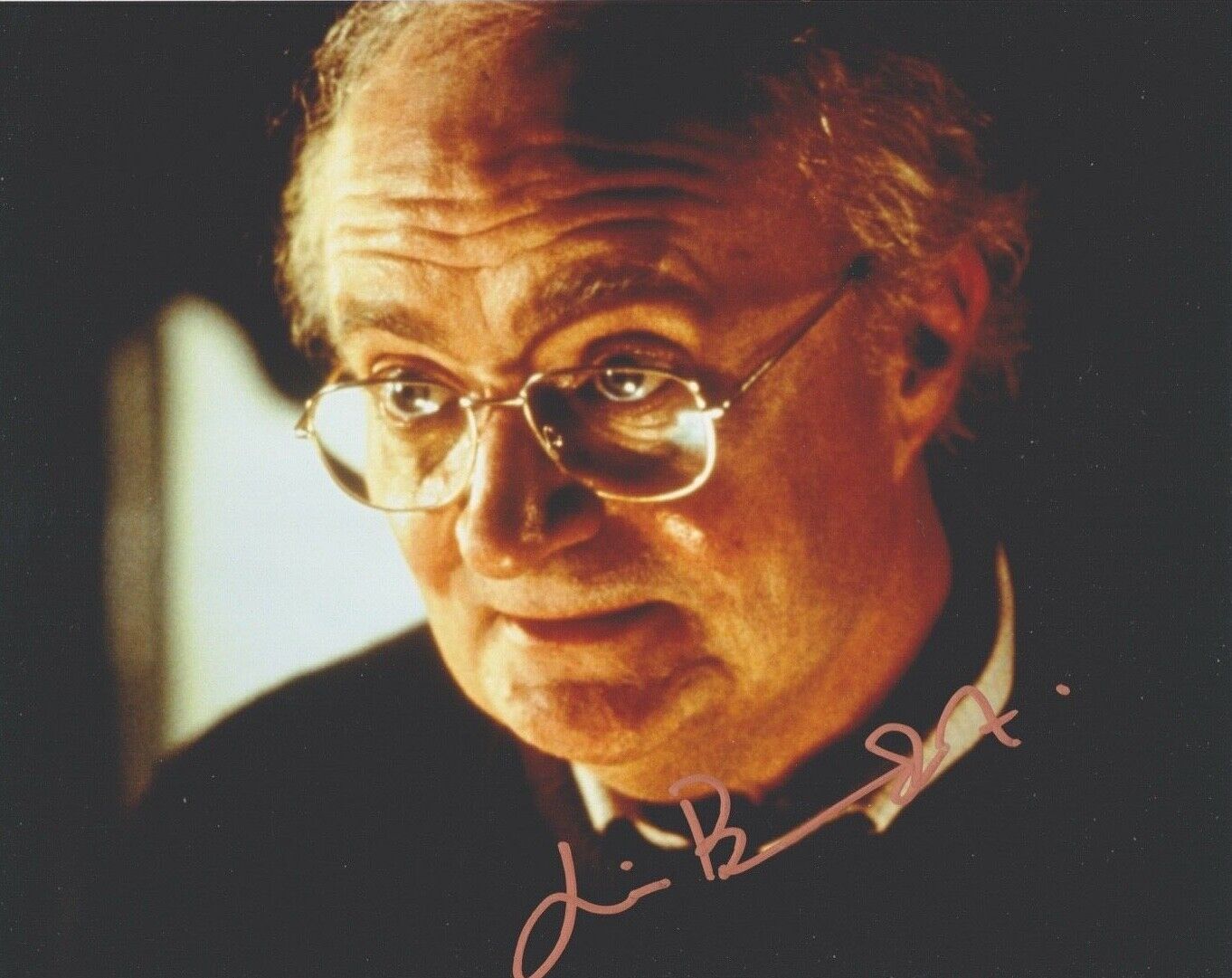 Signed Original Color Photo Poster painting of Jim Broadbent of Iris