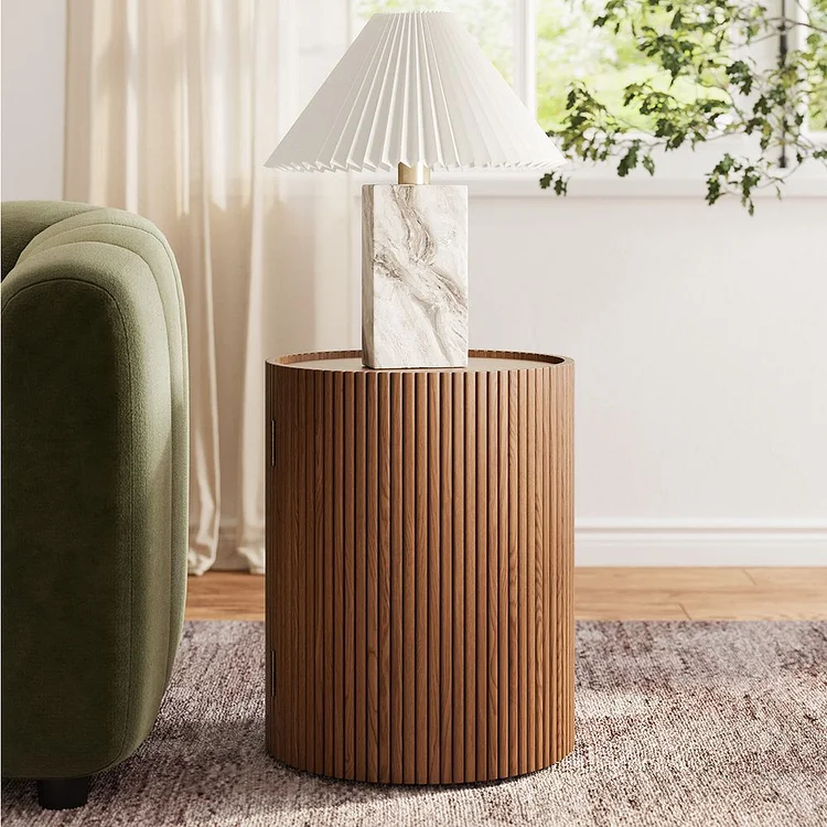 Marisol Wood Side Table