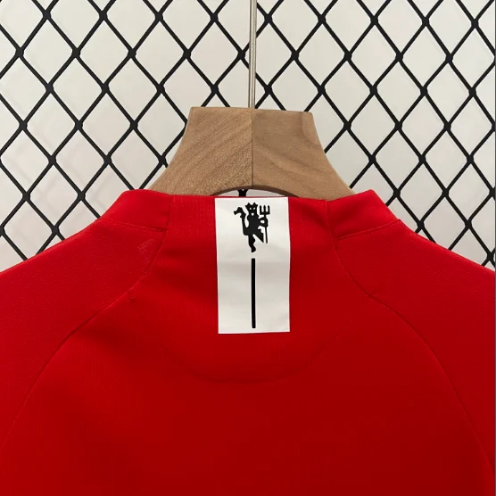 Retro 2007/2008 Manchester United Home Kids Kit Football jersey Thai Quality