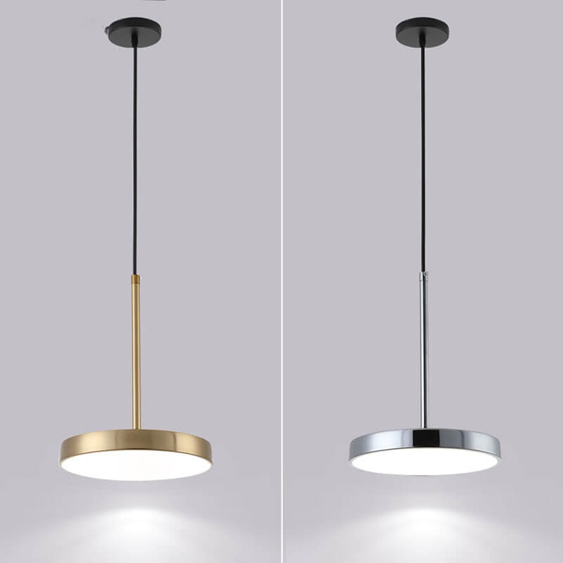 LED Disc Metal Chandelier