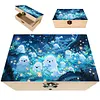 Bo&icirc;te de rangement faite main &agrave; la main pour d&eacute;coration de bureau &agrave; th&egrave;me de peinture en diamant en 5D