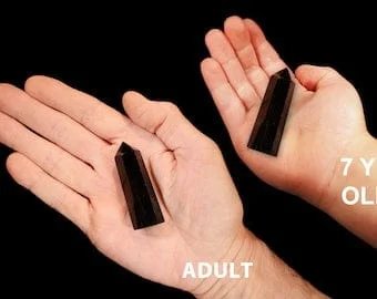 pornhint Pornhint BLACK OBSIDIAN Point 2 3/4" Polished Crystal Tower Rock Minerals Root Chakra Healing Crystals and Stones Specimen Reiki Stick xx