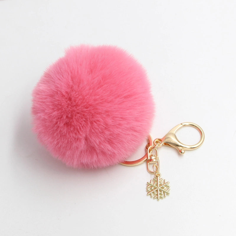 Plush Round Bag Charms