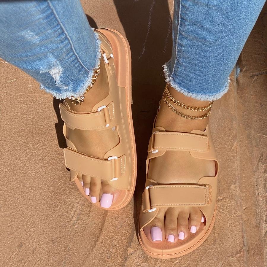 velcro sandals womens