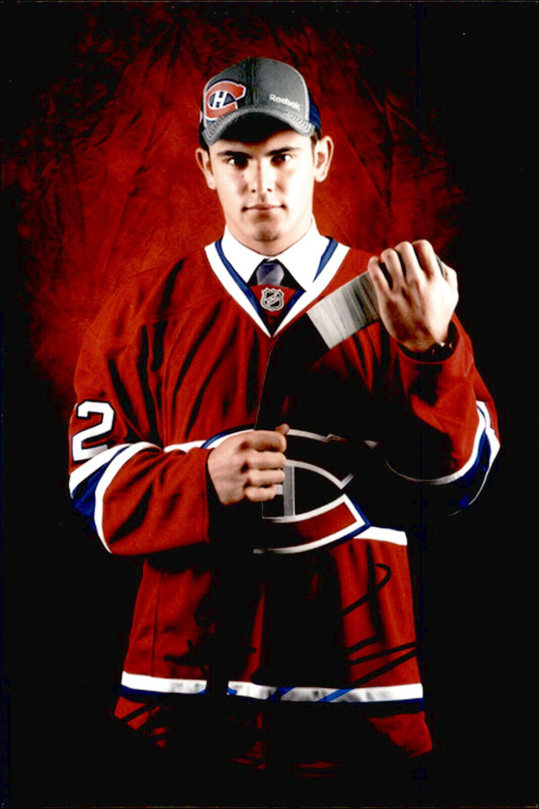 Brady Vail SIGNED 4x6 Photo Poster painting MONTREAL CANADIENS #3