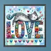 Love Cat-Paint by Numbers Acrylic Painting 20*20cm