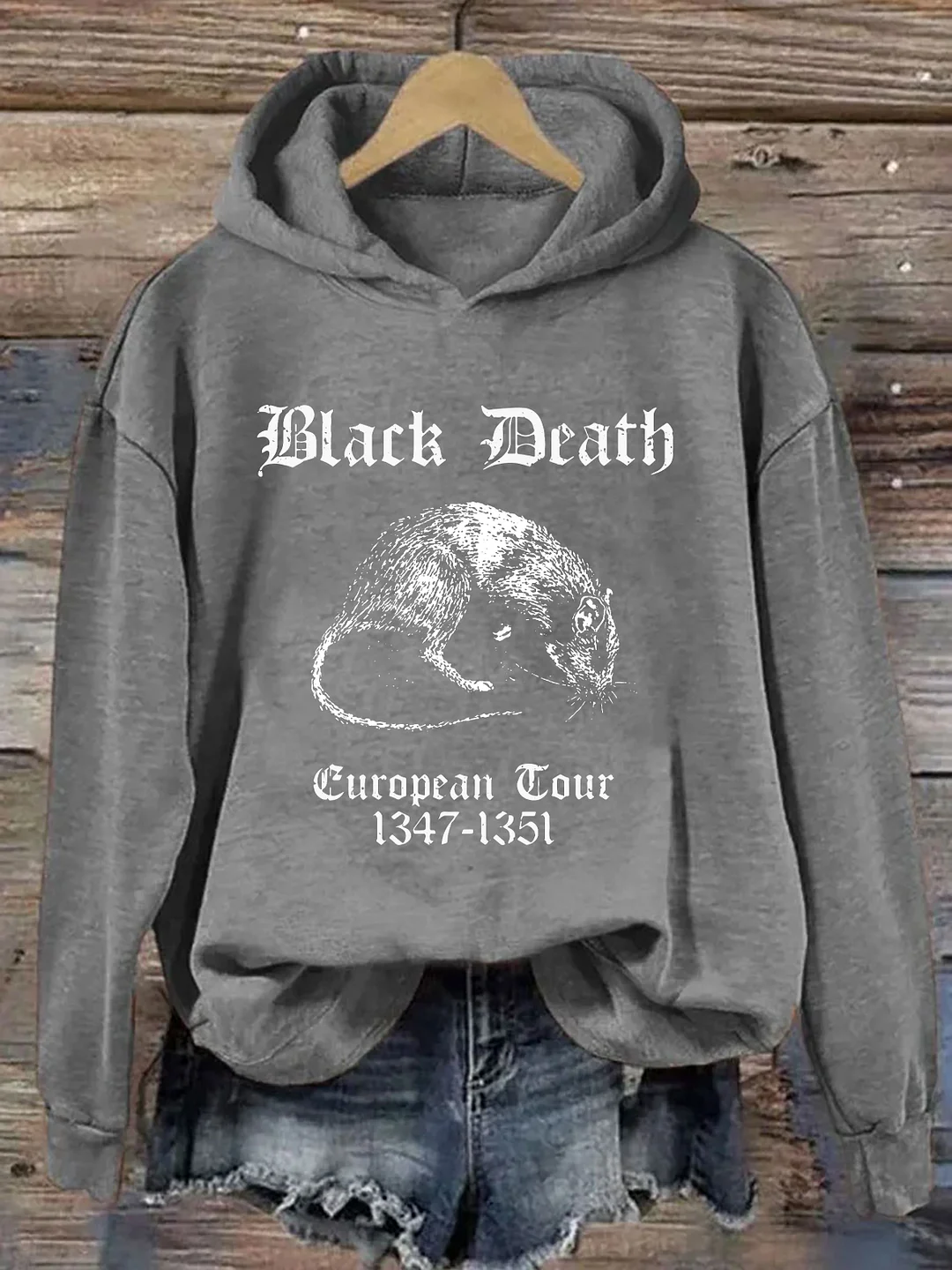 Black Death European Tour Hoodie