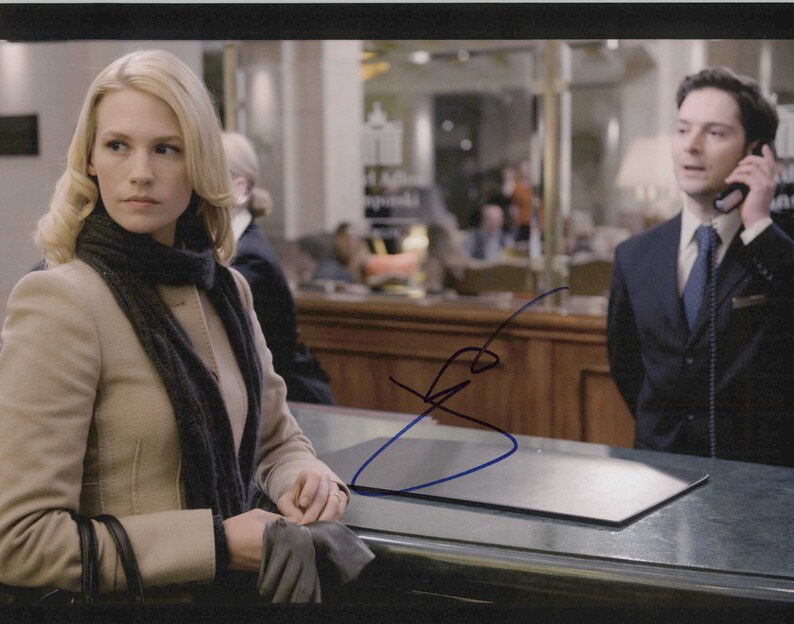 January Jones Signed Autographed Unknown