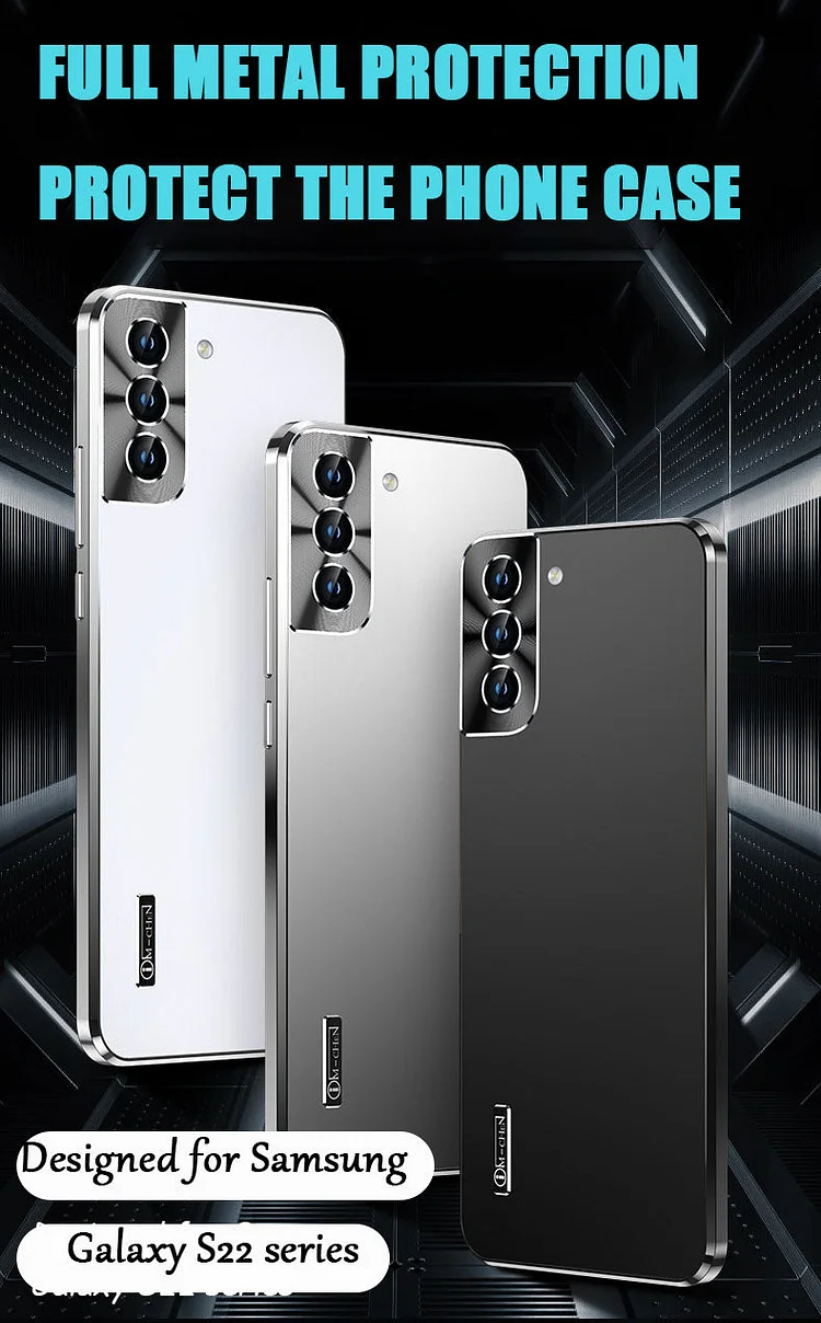 '-Samsung Series Metal Shockproof Phone Case