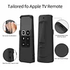 SIKAI Moai Statue Silicone Protective Case Cover for Apple TV4 4th 4K Gen Siri Remote Control Waterproof Anti Slip Dustproof Cover For Apple TV 4 SIKAI CASE