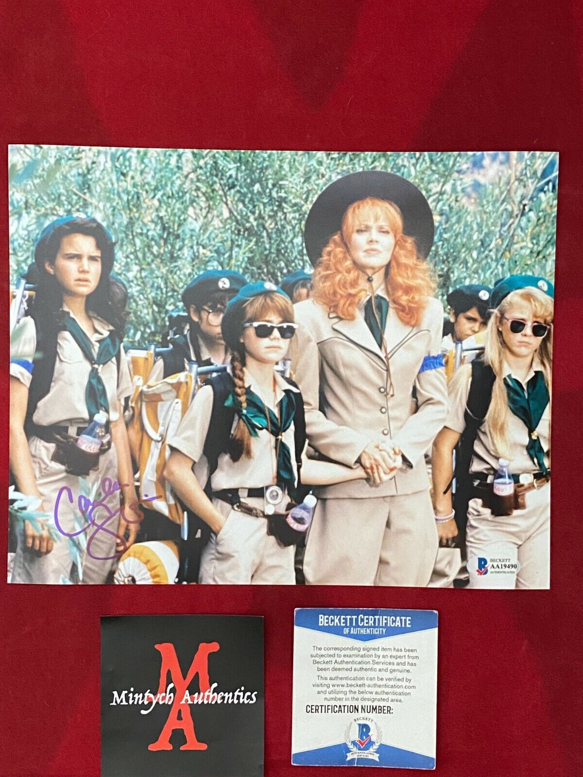 CARLA GUGINO AUTOGRAPHED SIGNED 8x10 Photo Poster painting! TROOP BEVERLY HILLS! BECKETT!