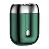 Mini Dual-Head Electric Shaver Rechargeable Portable Razor Travel Shaver for Men