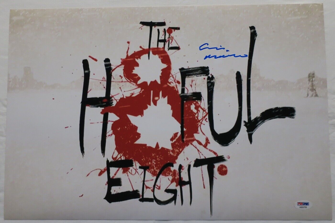 Ennio Morricone Signed Hateful Eight Autographed 12x18 Photo Poster painting PSA/DNA #AB55759