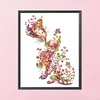 Kiss Cat - 11CT Stamped Cross Stitch Kit(40*50cm)