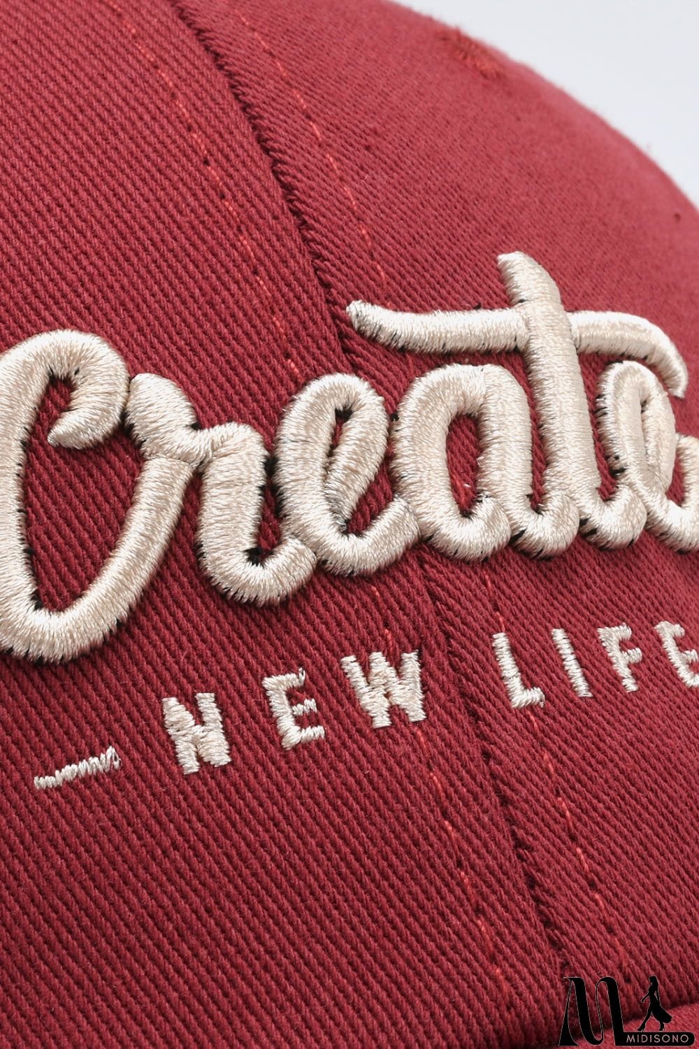 MidiSono - CREATE NEW LIFE Adjustable Cotton Baseball Cap