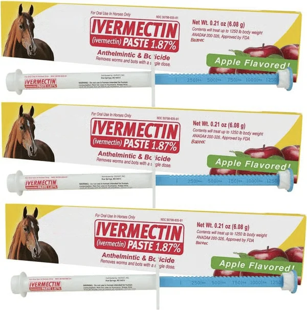 🔥Last Day 49% OFF - Ivermectin Horse Paste 1.87% 6.08g Tubes 