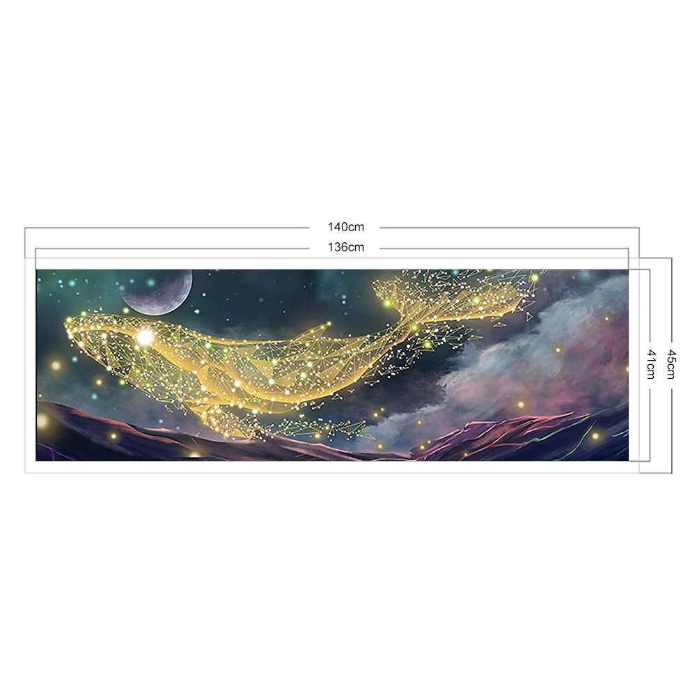 11CT Full Counted Cross Stitch - Flower Books(Canvas|30*80CM) - Eco-Friendly Cotton Thread