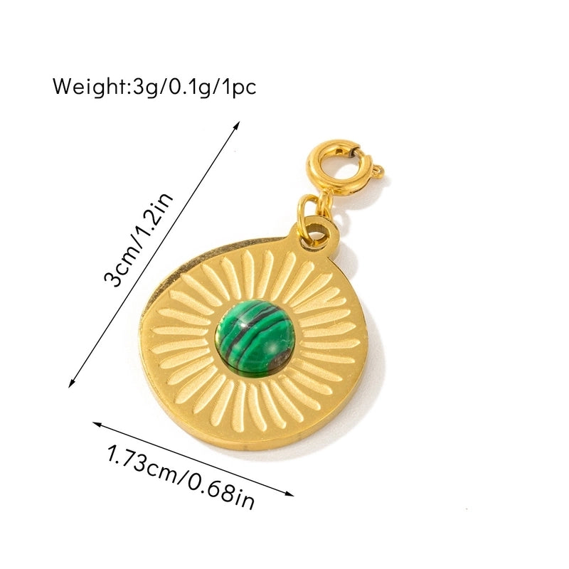 Retro Minimalist Geometric Titanium Steel Plating