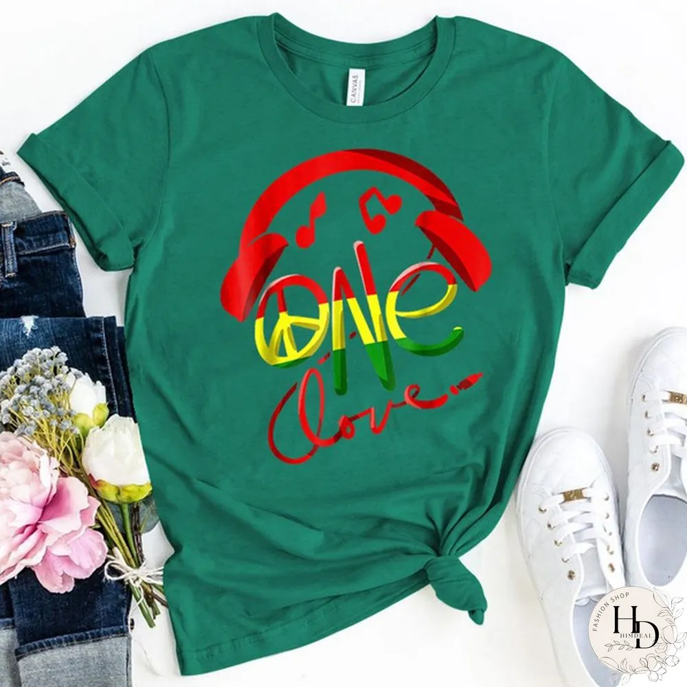 Bob Marley One Love Graphic T-Shirt