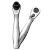 1/4inch Fast Rotatable Double Ended Socket Ratchet Wrench Screwdriver 72 Teeth