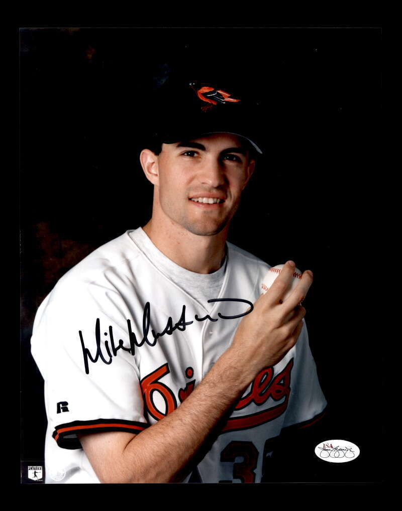 Mike Mussina JSA Coa Hand Signed 8x10 Photo Poster painting Autograph