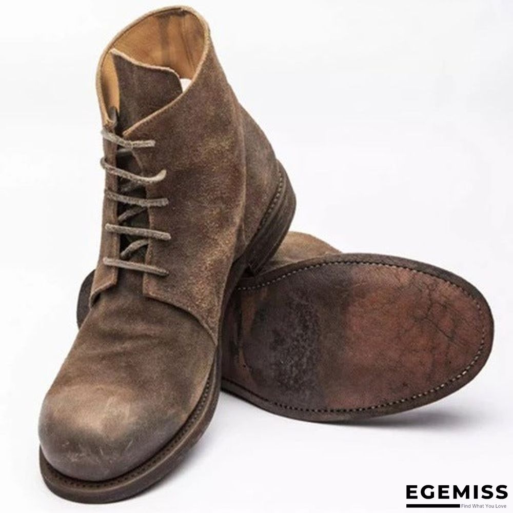 Low Slope with Generous Head Thin Belt Retro Boys 100 Leisure Short Winter Boots | EGEMISS