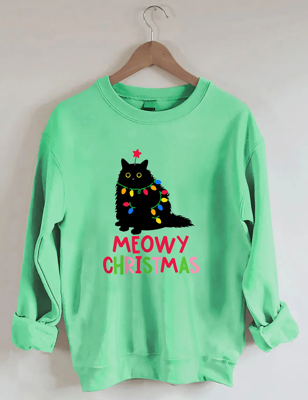 Meowy Christmas Sweatshirt