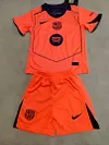 Joyfball 2025/2026 Kids Size Barcelona Third Away Football Shirt 1:1 Thai Quality