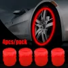 Car Tire Valve Cap Fluorescent Night Glowing
