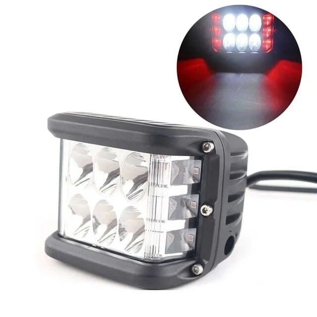 Side Shooter, LED Pods Light, Off Road Dual Side Yellow DRL | 168DEAL