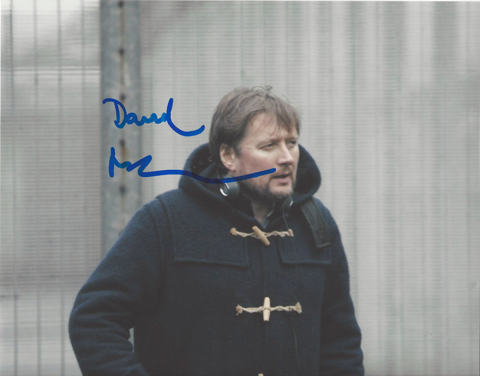 DIRECTOR DAVID MACKENZIE SIGNED AUTHENTIC 8X10 Photo Poster painting w/COA HELL OR HIGH WATER