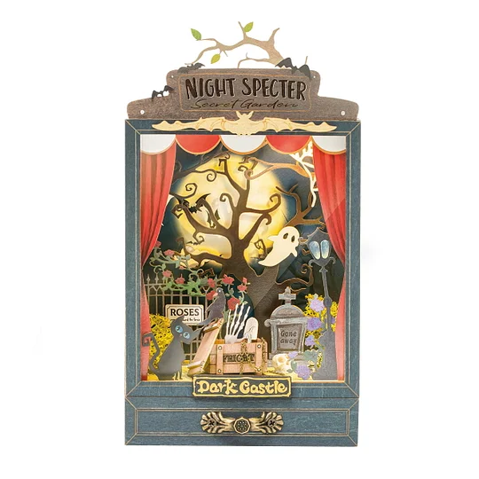 Rolife Dark Castle DIY Dollhouse Box Theater DS023 | Robotime Canada
