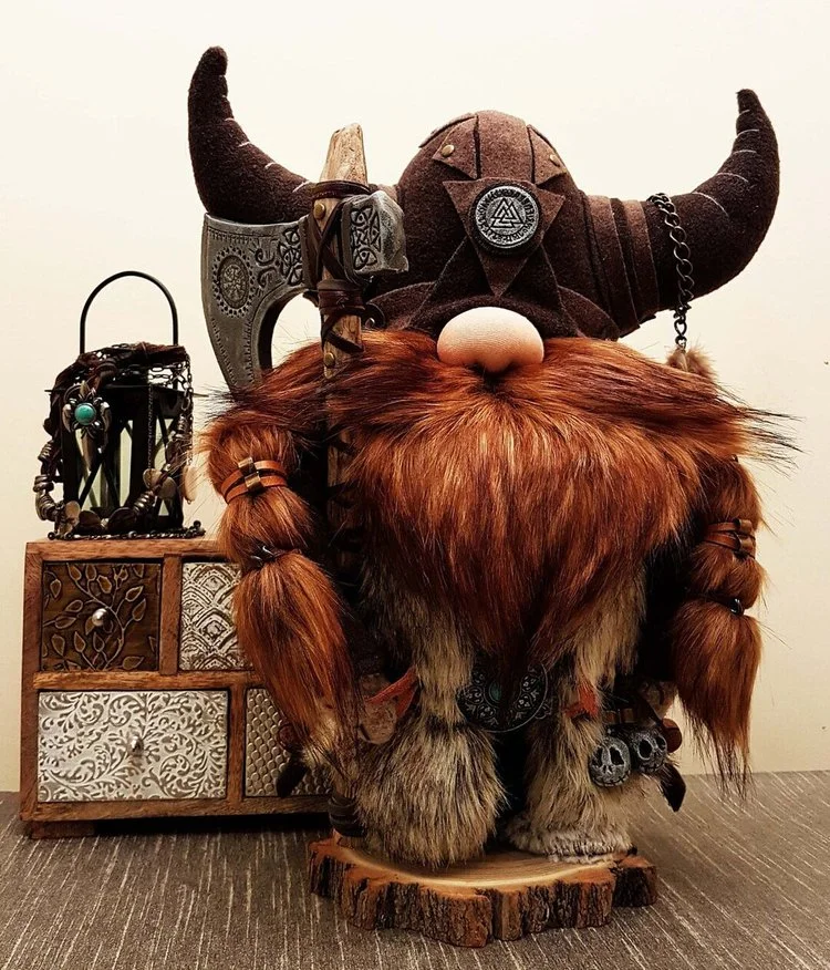 🔥Halloween Special - Viking Warrior Gnome Doll - Buy 2 Free Shipping