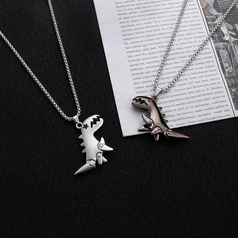 Punk Streetwear Animal Alloy Titanium Steel Pendant Necklace