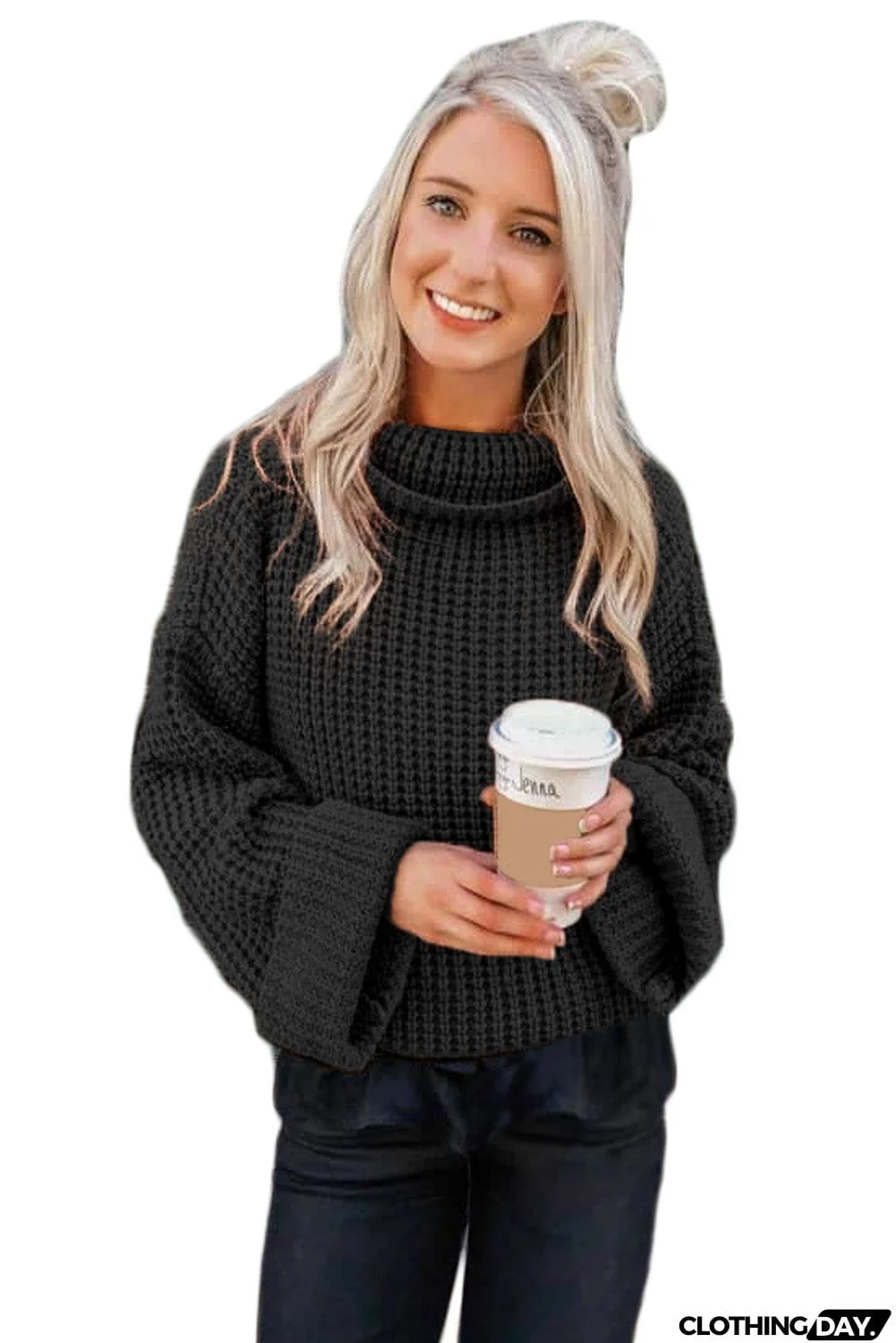 Turtleneck Knitted Sweater