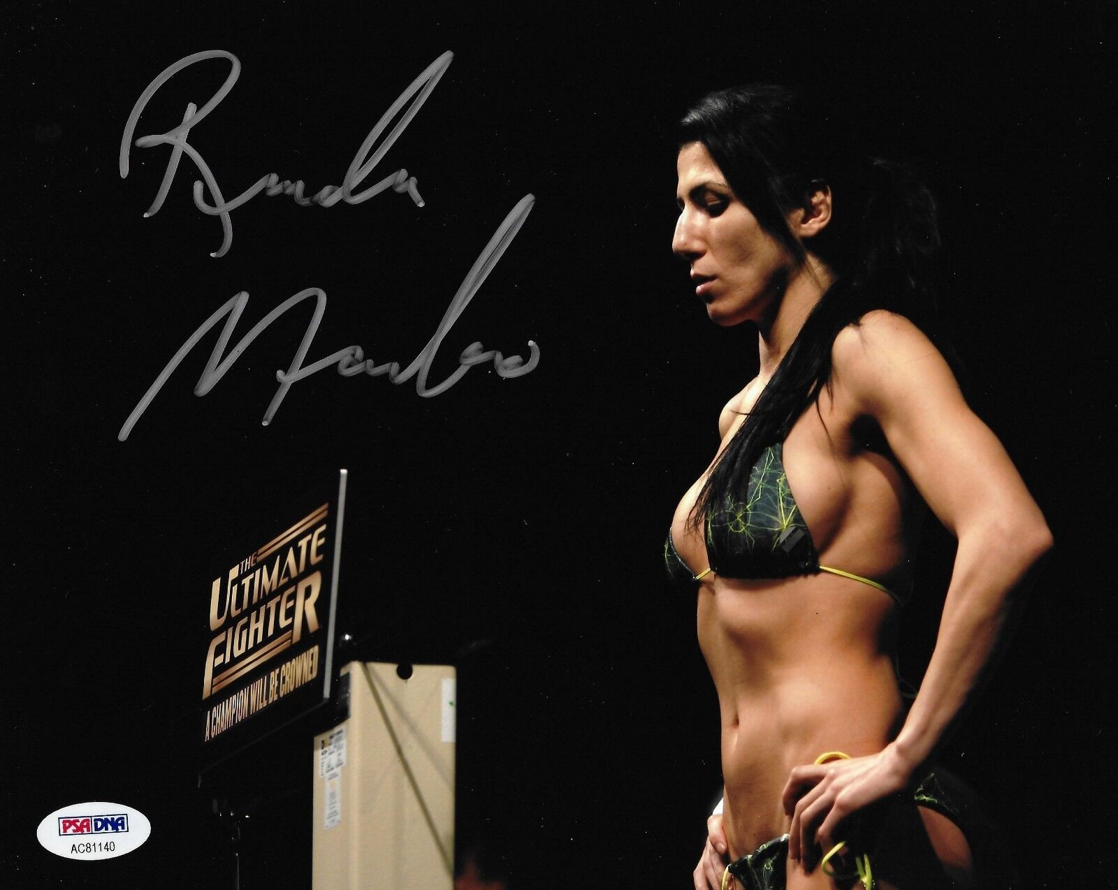 Randa Markos Signed UFC 8x10 Photo Poster painting PSA/DNA The Ultimate Fighter TUF 20 Autograph