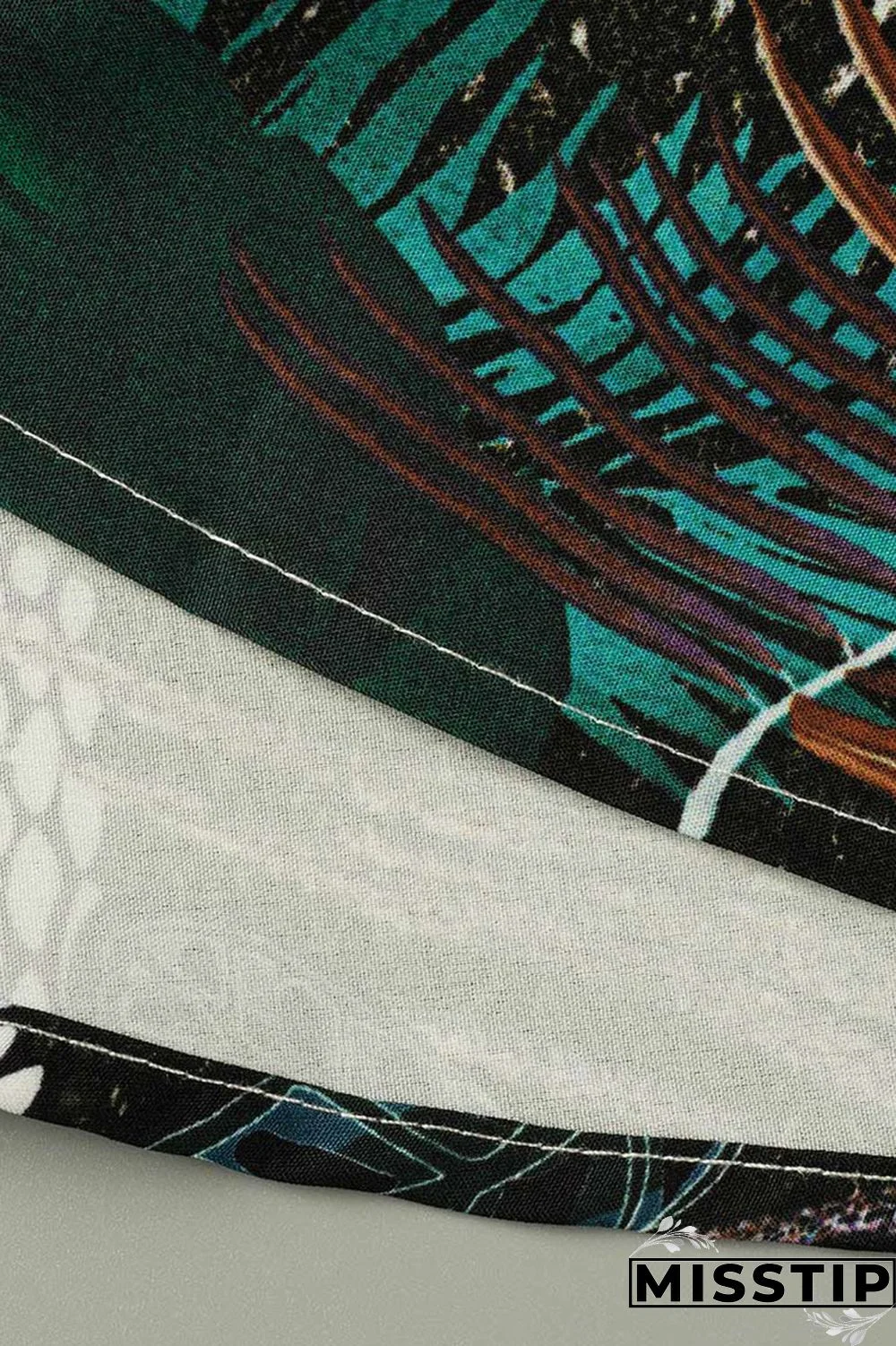 Gradient Color Fashion Casual Print Bandage Backless Halter Sleeveless Dress Dresses