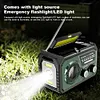 16000mAh AM/FM/WB NOAA Emergency Weather Radio Hand Crank/Solar/Type-C Charging