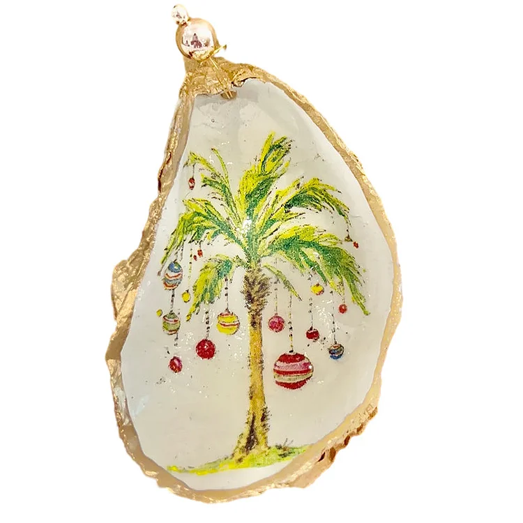 Oyster Shell Art Ornament | 168DEAL